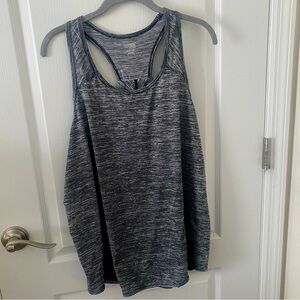 Danskin Now Heathered Navy Women's Tank Top